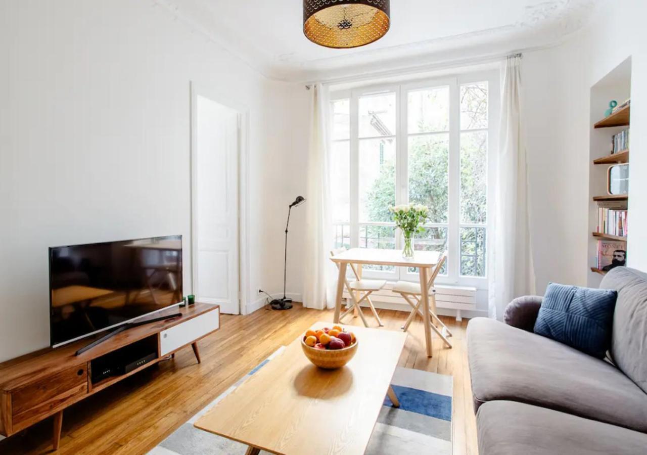 Charmant Appartement Pres Du Pere Lachaise Paris Eksteriør bilde